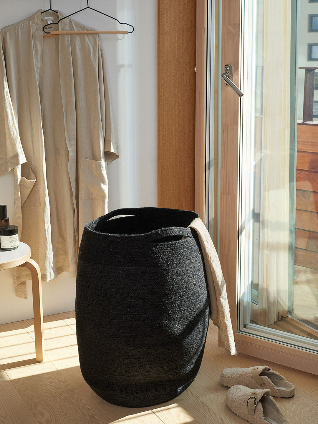 Jute Laundry Basket
