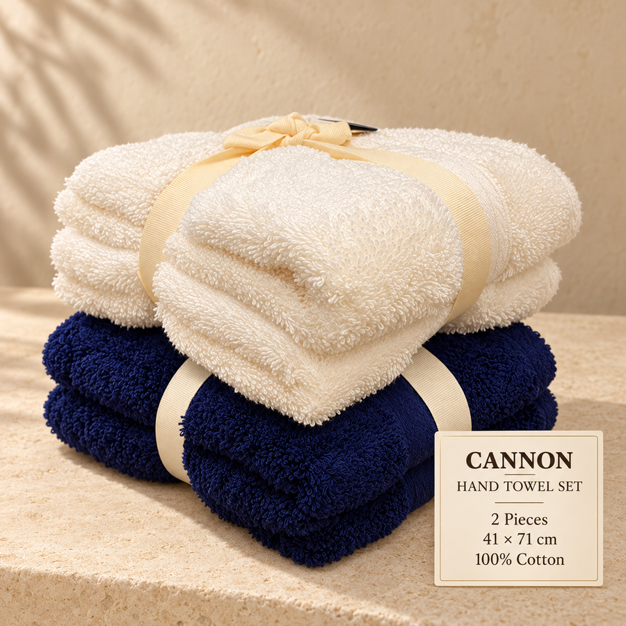 Cannon 2-Piece Cotton Hand Towel Set