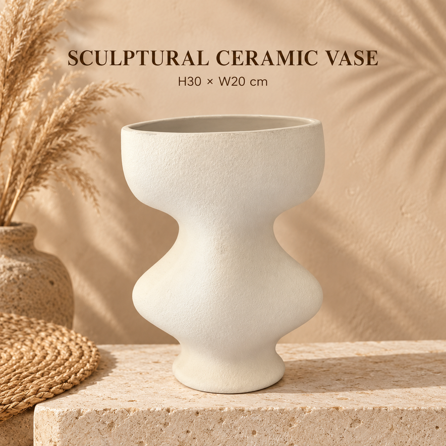 Sculptural Ceramic Vase
