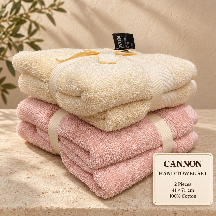 Cannon 2-Piece Cotton Hand Towel Set