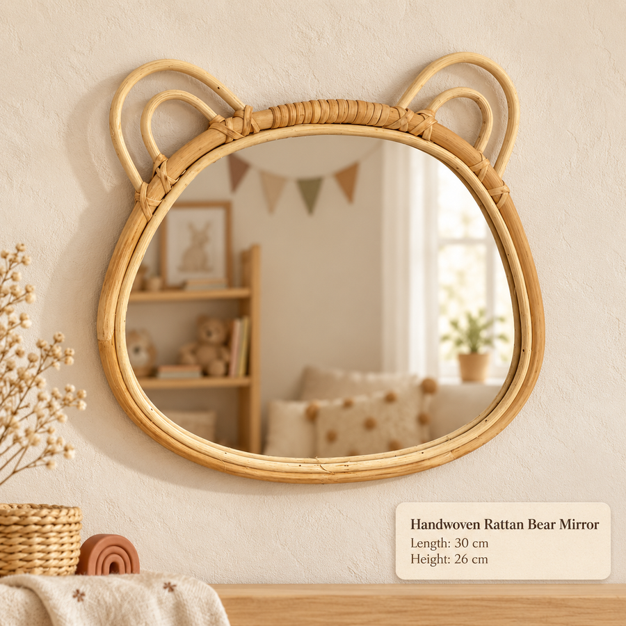 Bear-Shaped Mirror