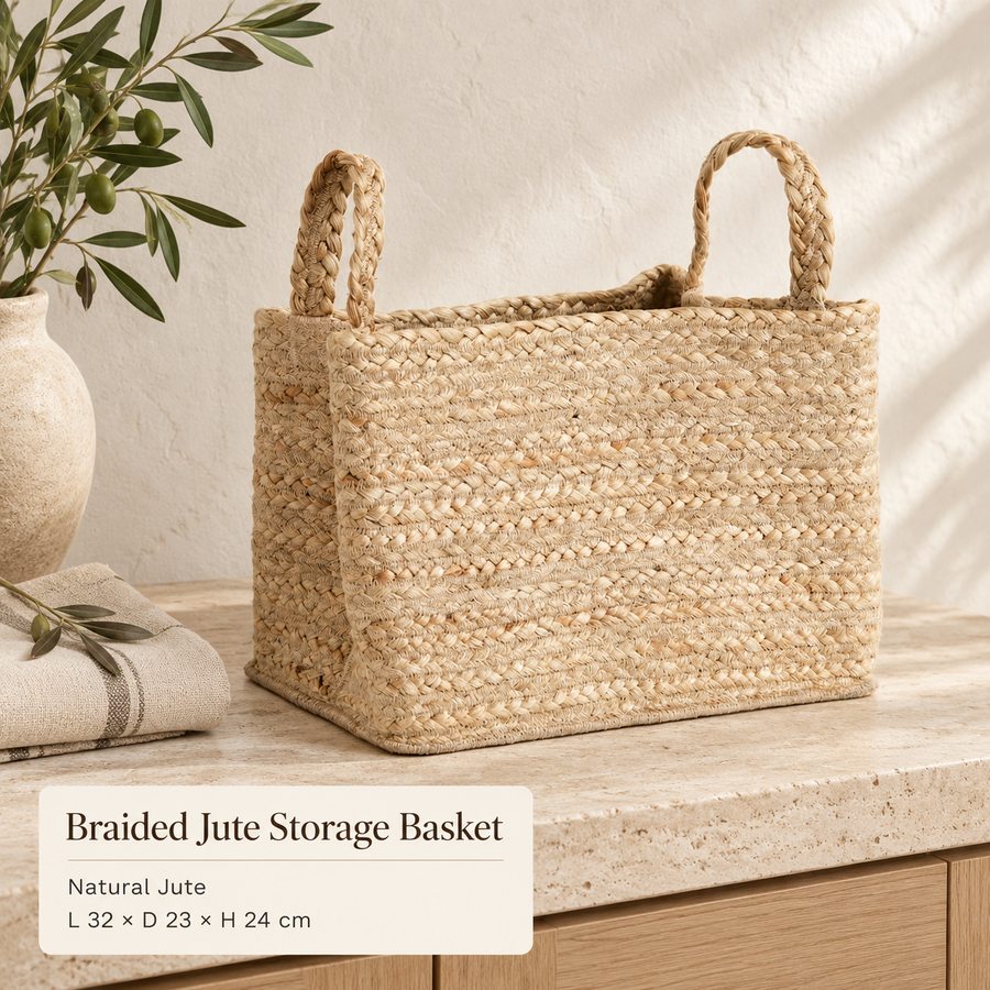 Jute Storage Basket