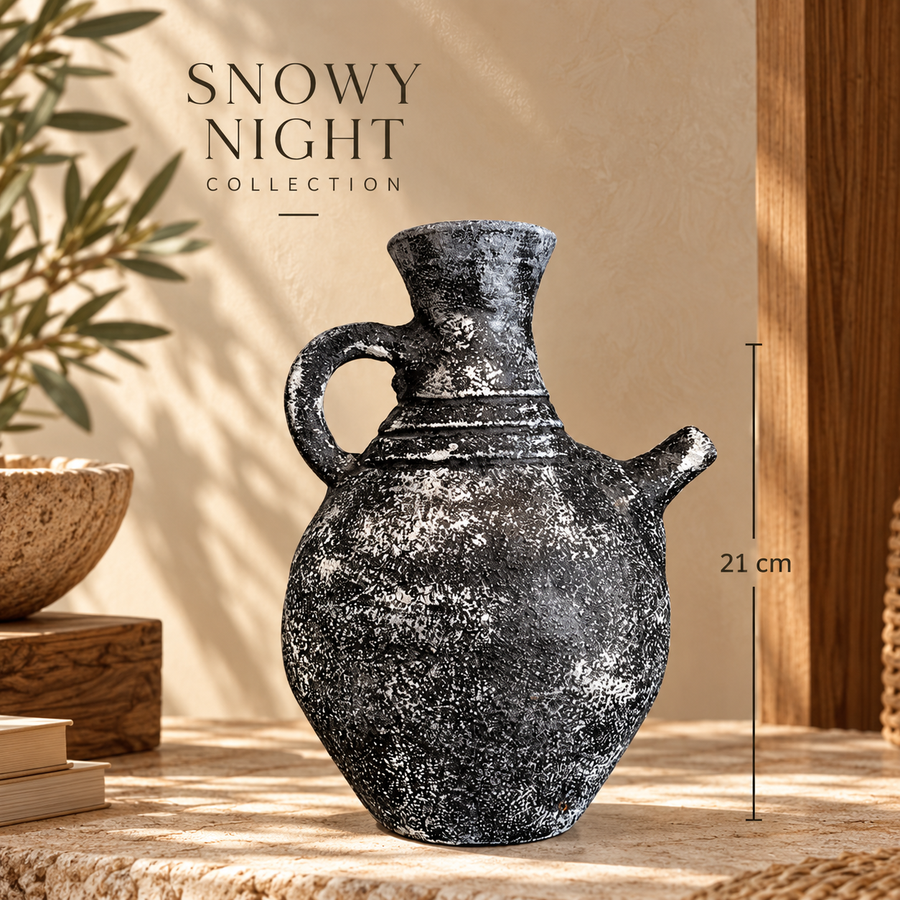 Snowy Night Decorative Jug - 012